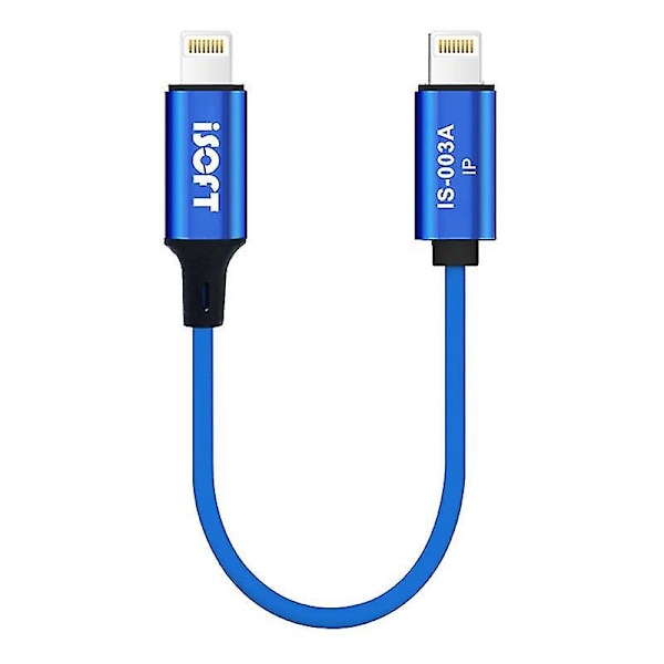 ISOFT IS-003A Datakabel Lightning til Lightning Enkel Kopiering av Data for iPhone