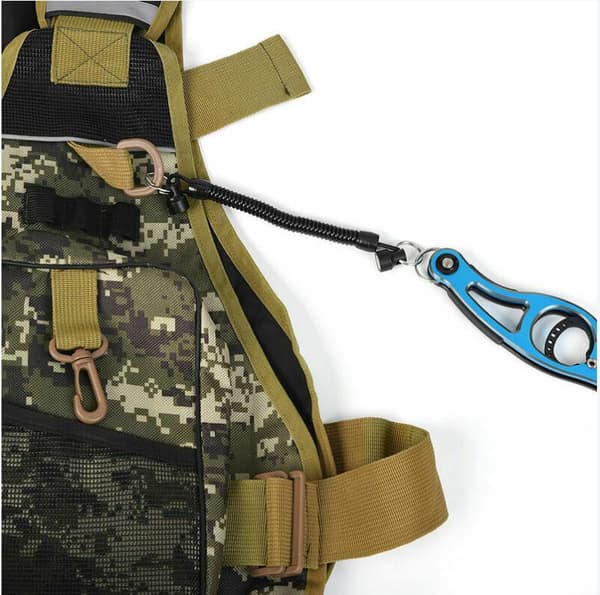 Pakke Magnetisk Spiralformet Tråd Landing Net Connector til Fluestivning, Model: Sort