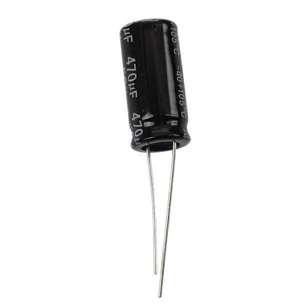 5 x 470uF 50V 105 Celsius Radiell Elektrolytkondensator 10x20mm