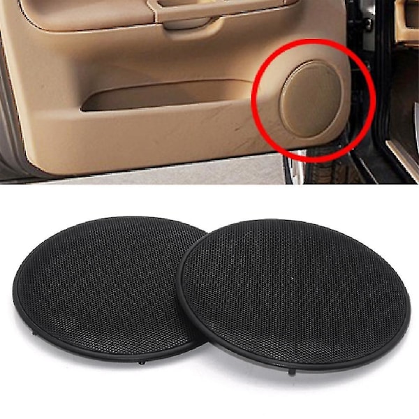 1 par Dør Højttaler Cover Grill 3b0868149 3b0 868 149 Passer Til B5 Mk4 Golf Bil Tilbehør Sort