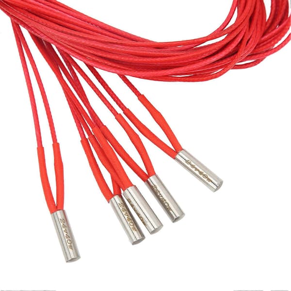 5 stk. varmelegeme patron DC 24V 40W rustfrit stål 6x20mm tilbehør til 3D-printer
