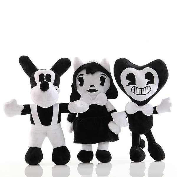 Caraele Jännityspeli Bendy Ja Muste Bendy Ja Muste Nuken Bendy Koira Tyttö Pehmolelu