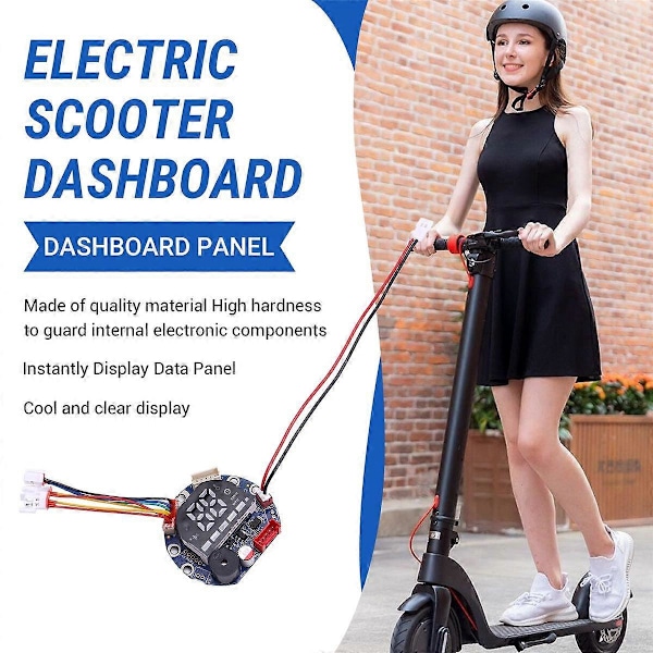 Instrumentpanel för X9 Elektrisk Scooter Display Instrument LED Display Panel Kretskort Elektrisk Scooter