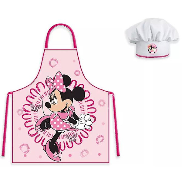 Disney Minni Hiiri -esiliina kokkihatulla 55cm