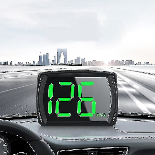 Digital GPS-Fartmåler til Bil - Head-Up Display (HUD) - MPH - Universal