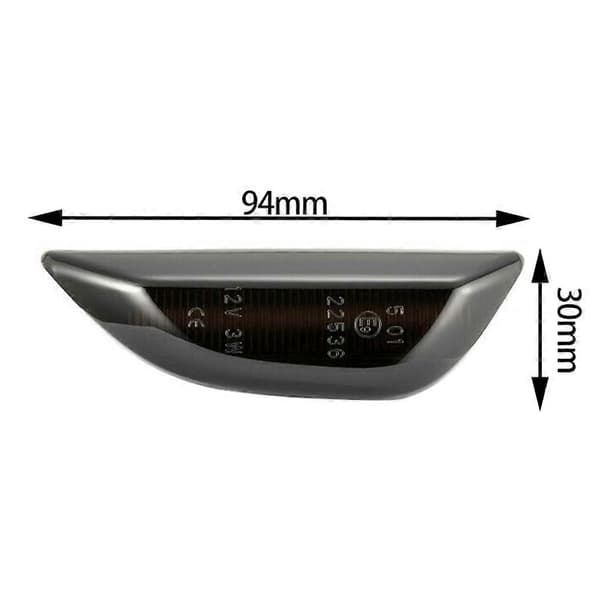 LED Dynamisk Sidemarkør Blinklys Sekvensiell Blinklys for Opel Mokka X