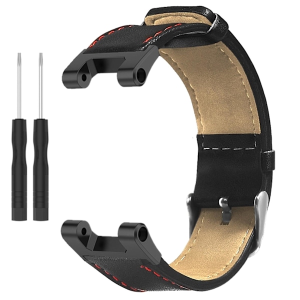 För Amazfit T-Rex, läderhandledsrem/klockarmband med verktyg, bekväm