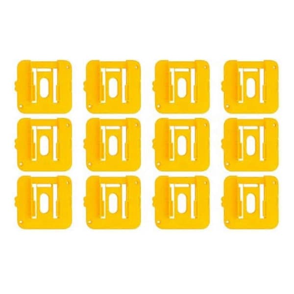 12-pak Batteriholder til Dewalt 20V Batterimontering Dock Holder