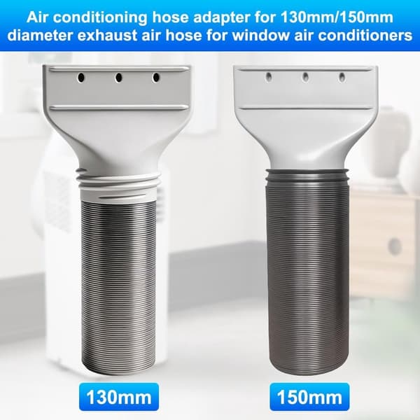 Tilbehør til mobil aircondition - Adapter til udstødningsrør til aircondition Flad | Til Ø130/150 mm udstødningsrør til aircondition | Mobil aircondition