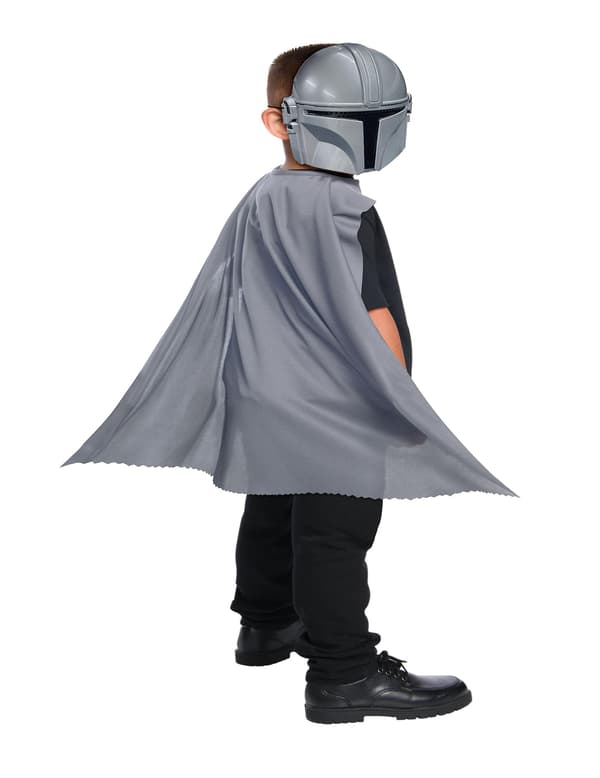 Kappe- og maske-sett The Mandalorian barn