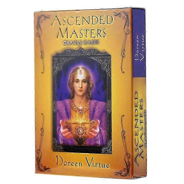2022 Nya Ascended Masters Oracle Kort Engelsk Version 44-kortslek Tarot Brädspel