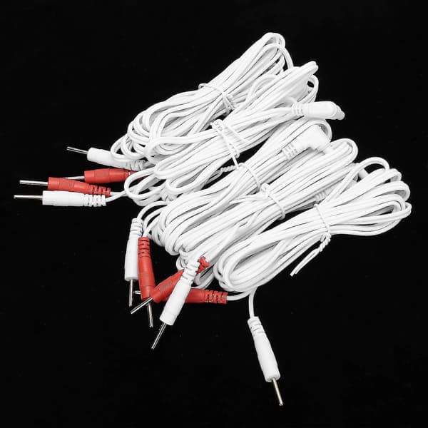 2-i-1 Stift Typ Kabel för TENS-enhet - 10st/påse, 1,8m, 2,35mm