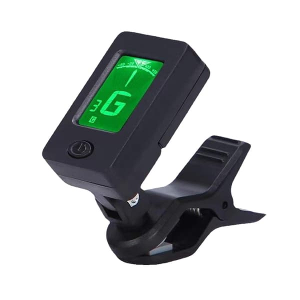 Professionell Clip-on-Stämmare för Akustisk Gitarr LCD-Skärm Digital