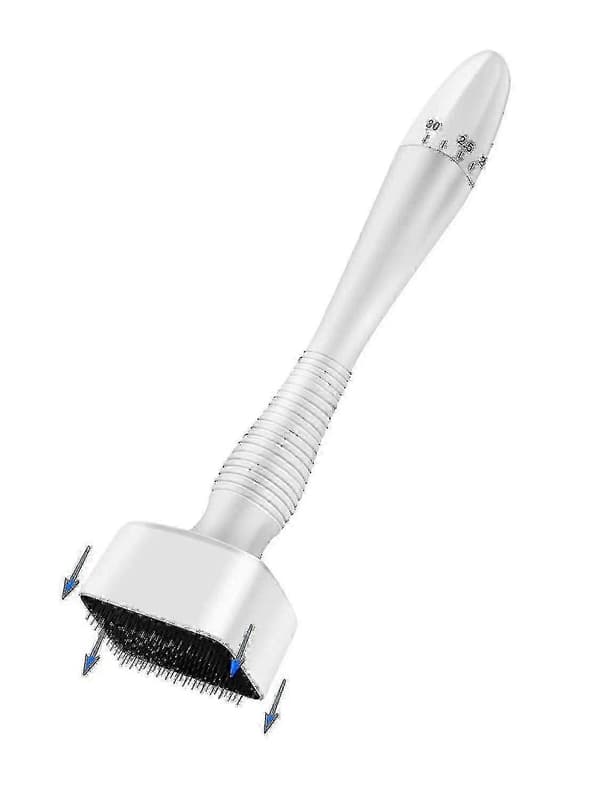 Justerbar Microneedle Derma Stamp - Ansiktshudreparation, Hårväxt