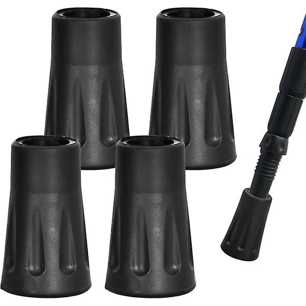 4 stk. gummipuder til vandrestave 11 mm gummipuder 2 par