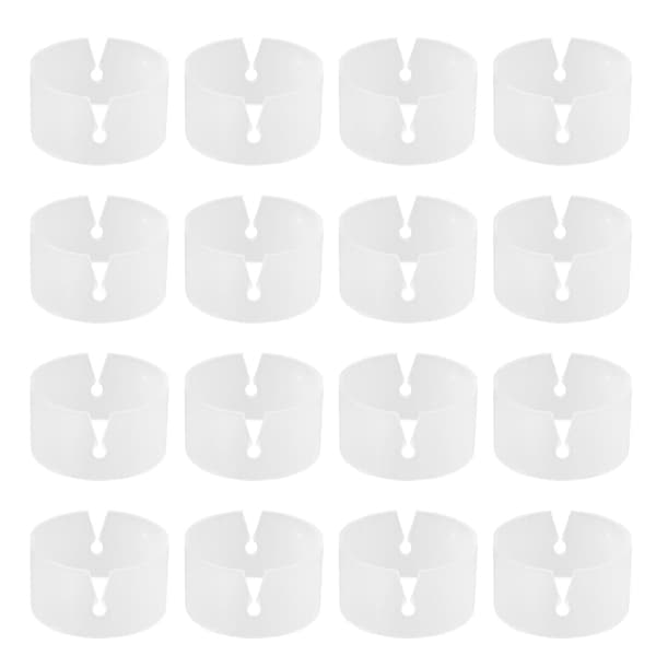 Ballonkæde Klipsforbindelse Plastik Ballonbueforbindelser Til Bryllup 3,5 x 3,5 x 2,1 cm 120 stk