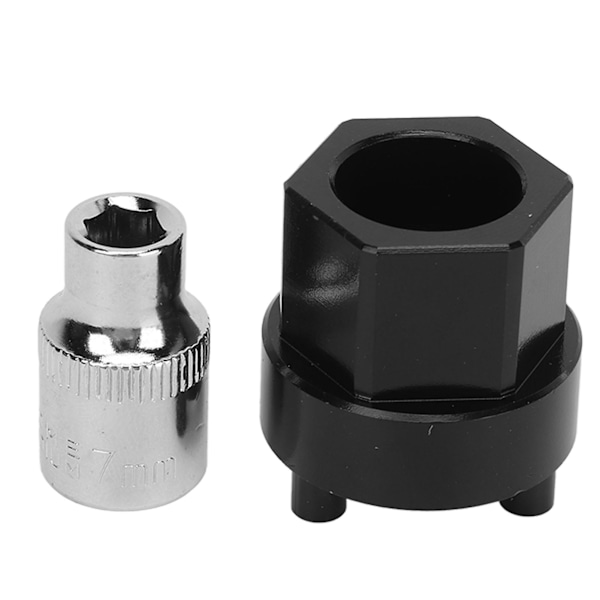 AC-kompressor Clutch Hub-avtagare med 7 mm uttag 3/8 tum drivning för Denso Clutchless kompressorer drivhub 5SE09C 5SE12C