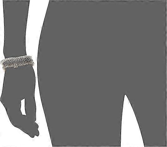 Tri Tone Stretch Armbåndsett for kvinner, 3 deler
