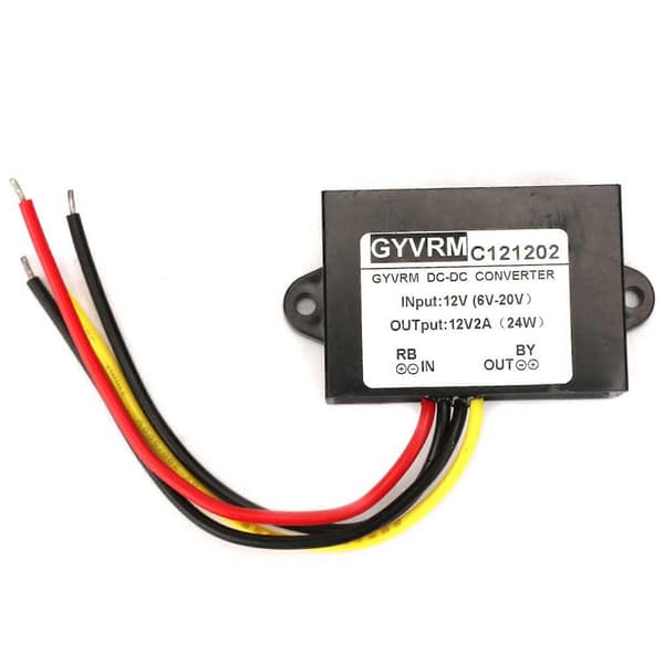 6-20V til 12V 2A Step Up Down Converter Boost Buck Spenningsregulator Modul