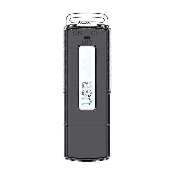 Mini Spy Svart USB Keylogger 240h - Knappinspelning Ström Av Spara Direkt Plug U Disk Recorder