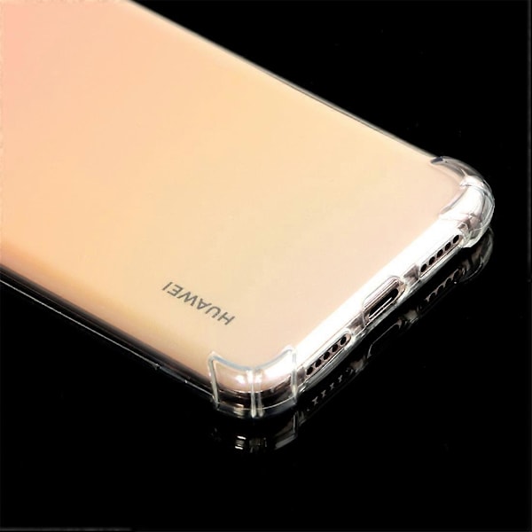 Stöttåligt TPU Skyddsfodral för Huawei P20 Pro / P20 Plus (Transparent)