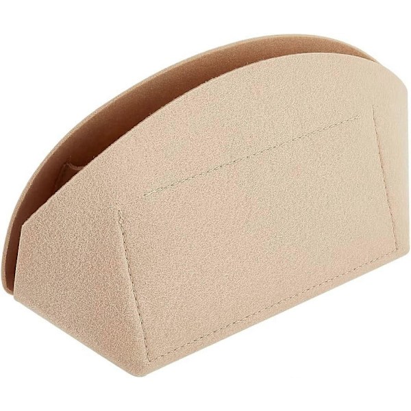Filtad Handväska Organizer Insats för LV Alma BB Skalformad Tote Bag Organizer Bärbar Filtad Foder Ordningsam Väska i Väska Flera Fack Inter