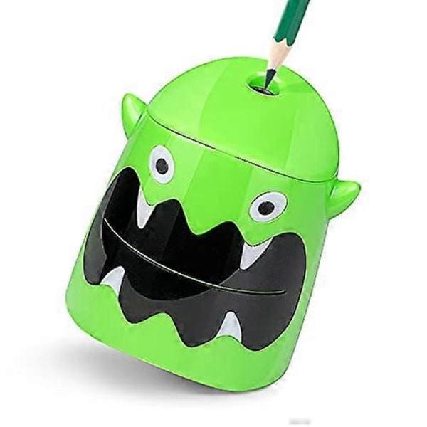 Monster Pennvässare, Söt Tecknad Djurdesign, Batteridriven, Grön (Monster)