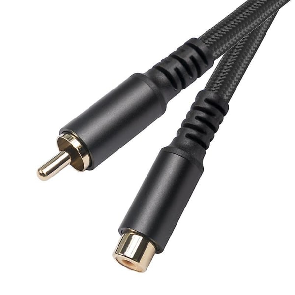RCA Forlengelseskabel RCA Audio Video Kabel RCA Hann Til Hunn Ledning for Høyttaler, Subwoofer, Kamera, H