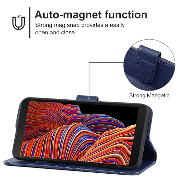Läderfodral för Samsung Galaxy Xcover 5