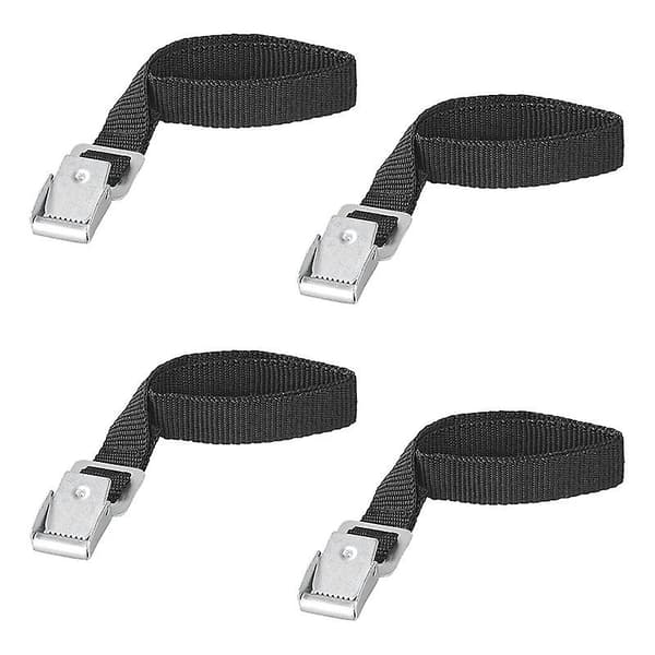 Bindestropper med metalspænde 18mm-40cm - Sæt med 4 stk.
