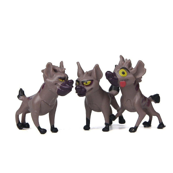 12 stk/sett Løvenes Konge Løvevakten Actionfigur Lekesett Simba Kion Timon Pumbaa Dukkesamling Modellleker Barn Gave (DPD)