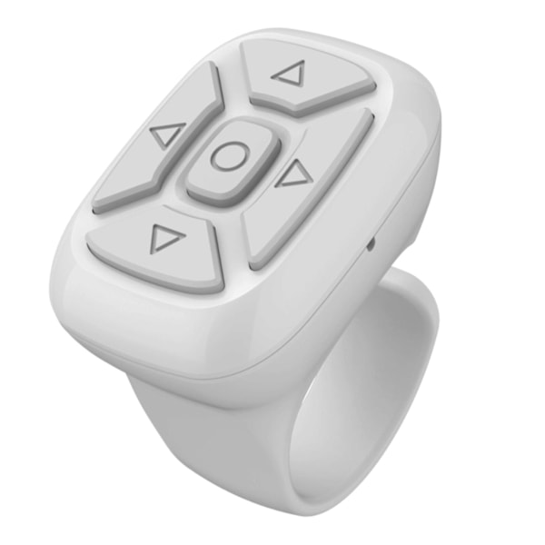 Bluetooth Fjernkontroll Smart Finger Fjernkontroll Sideoppslåing Bluetooth Knapp Klikker For Mobiltelefoner/nettbrett/iphone/ipad/ios