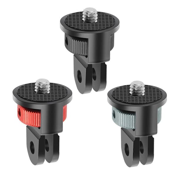 För Go Pro Stativfäste Adapter 1/4 Skruv för Go Pro Hero 9 10 Actionkamera