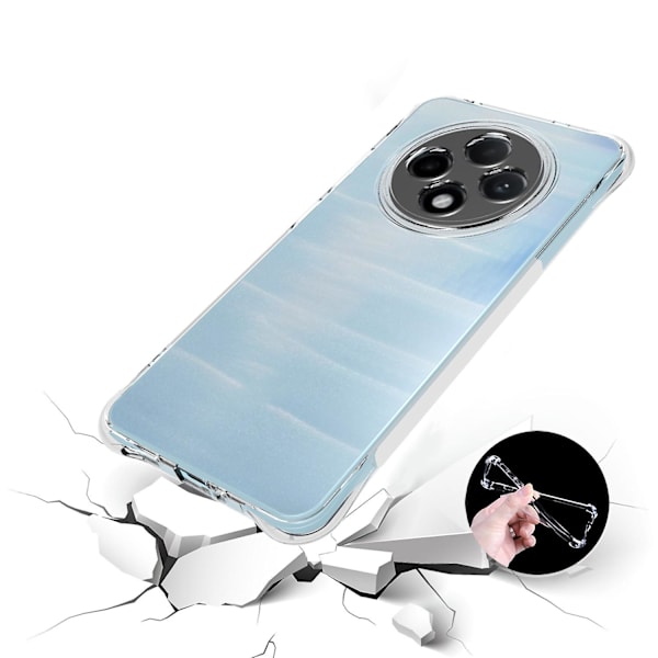 TPU-fodral med förstärkta hörn för Oppo Reno12 F 5G