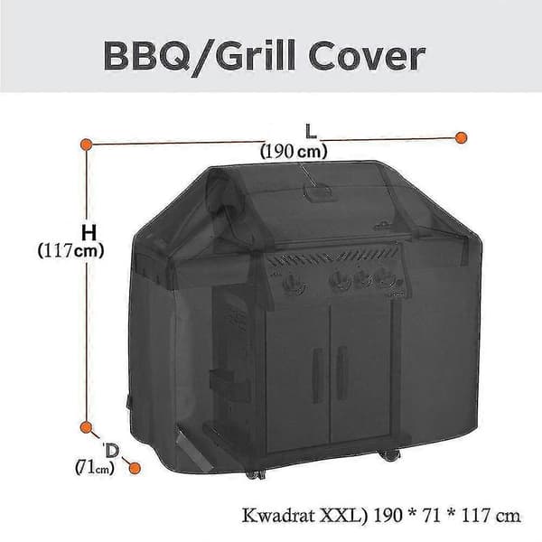 Vanntett BBQ Grilltrekk i 5 Størrelser
