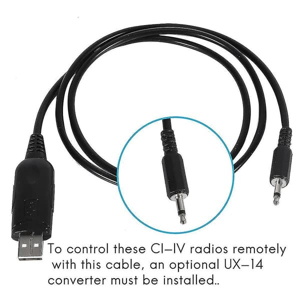 USB CI-V -liitäntäkaapeli Icom CT-17 IC-706 -radiolle