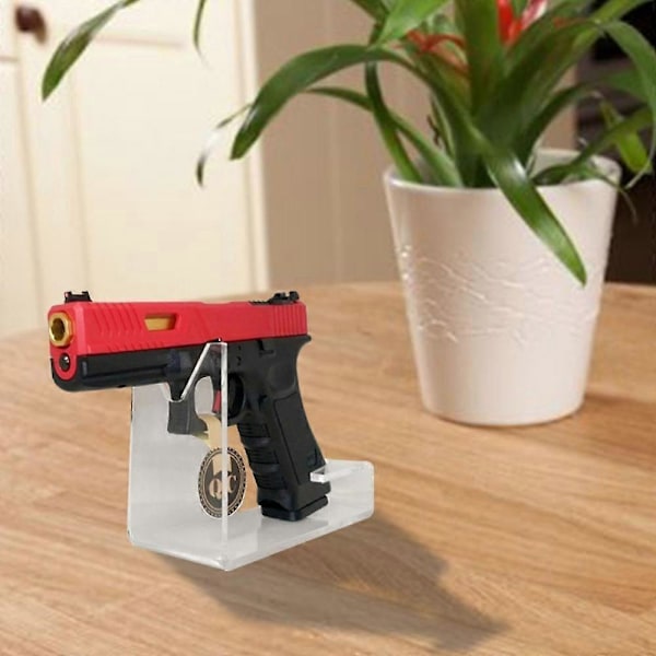 Pistol Display Stativ 2 stk Legetøjspistol Display Stativ Holdere Klar Legetøjspistol Display Stativ Holder Til Børn Universal