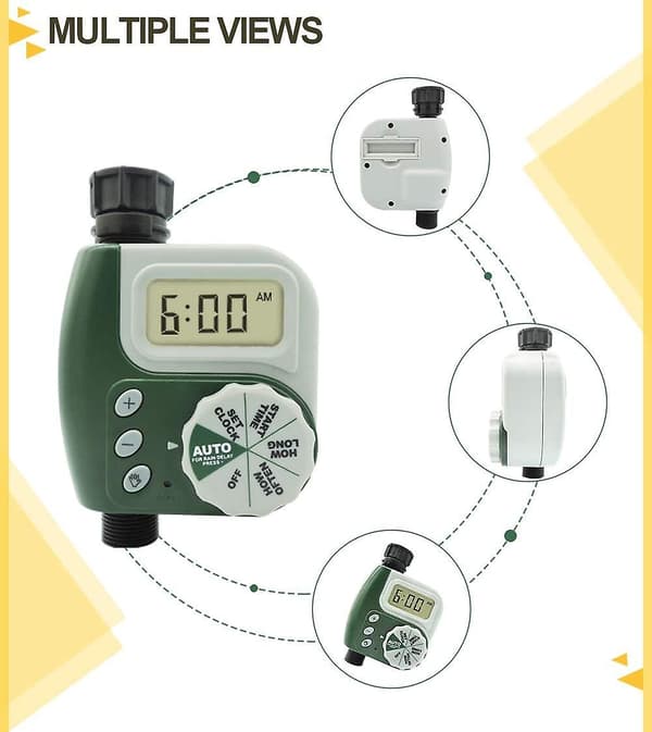 Automatisk vanningstimer for sprinkleranlegg