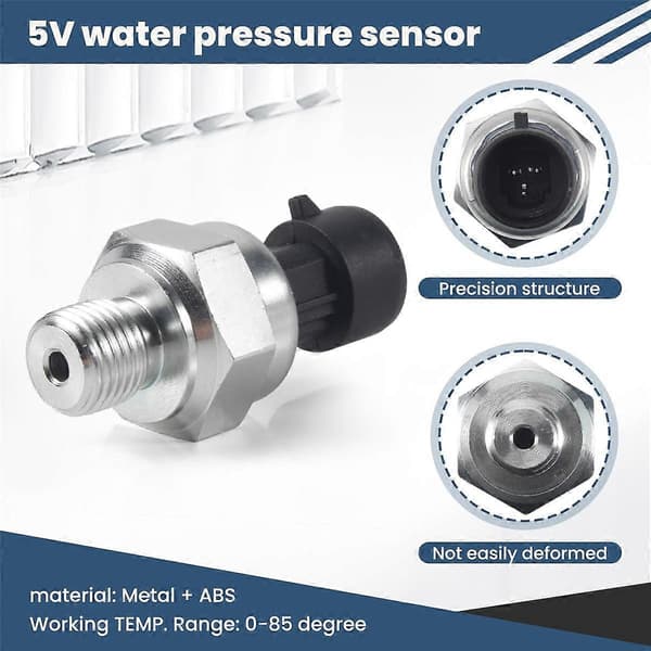 Trykkomformer Sensor 5V 0-1.2Mpa Olje Drivstoff For Gass Vann Luft