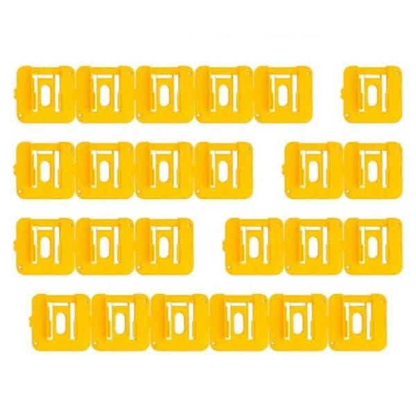 12-pack Batterihållare för Dewalt 20V Batterifästen Dockningshållare