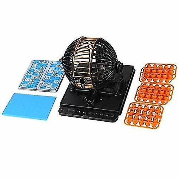 Perheen Bingo Lotto Numerokone - 90 Numeroa, 24 Korttia Banmo