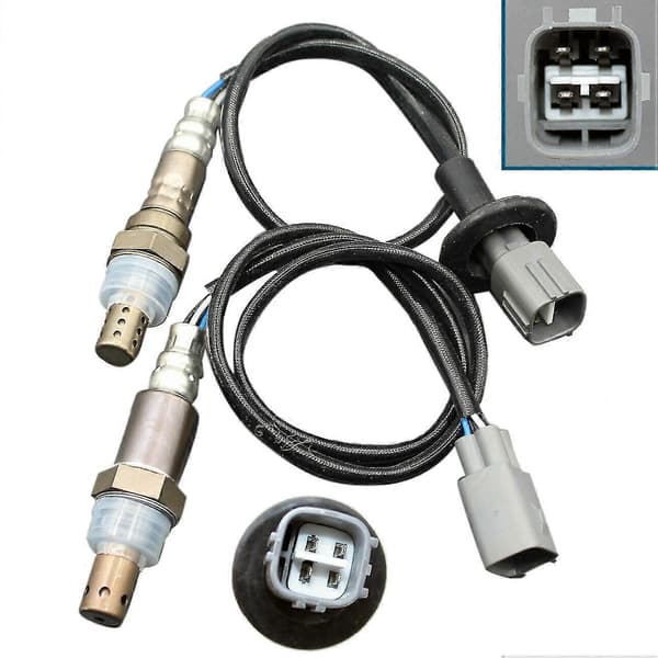 2 st Syresensor O2 1 & 2 för 04-07 2008 2009 Toyota Prius 1.5L Övre+Nedre