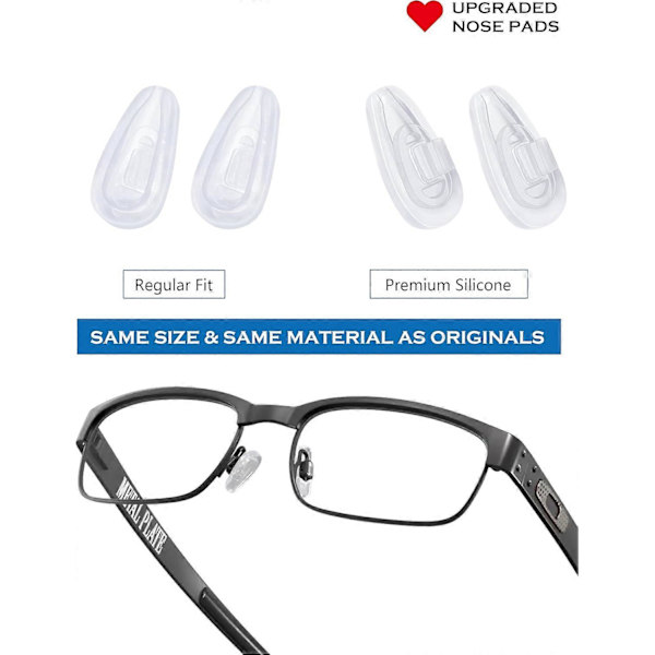 Næsepuder til udskiftning til Oakley Socket 5.5 OX3218/Socket 5.0 OX3217/Socket Ti