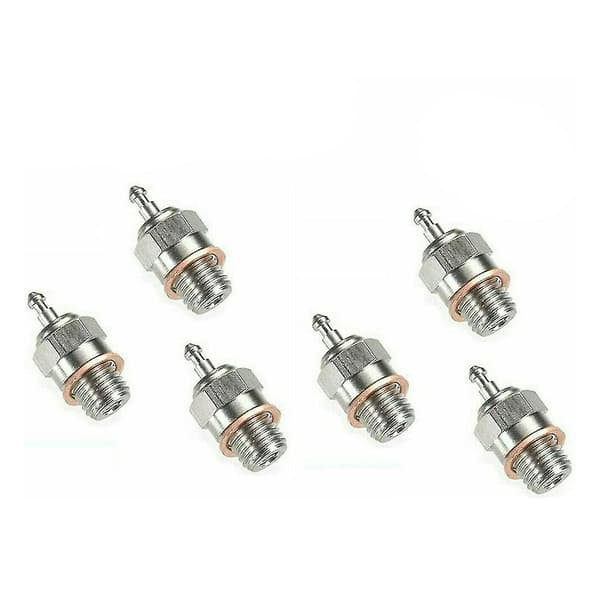 3232x For 1/10 T-maxx 2.5/3.3 Dedikert 6stk Super Duty Medium Glødeplugg N4