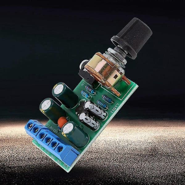 DC1.8-12V TDA2822M Lydforstærkermodul 2 Kanal AUX 3,5 mm