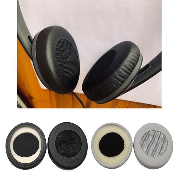 Öronkuddar i Läder för Hd2.10 Hd2.30g Headset, Reparationsdelar