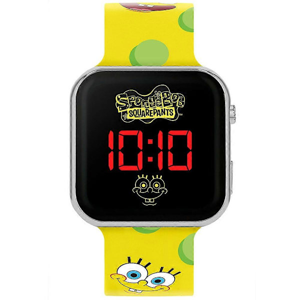 Spongebob Squarepants LED Digitalklocka för Barn