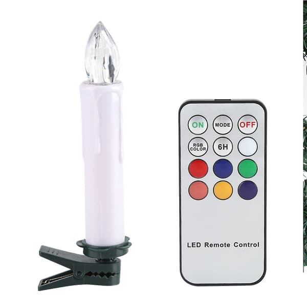 Enkel varm hvit LED-julelys (10 solgt)
