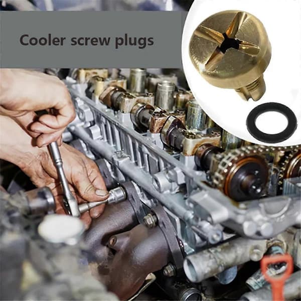 10 st LR150067 Turbo Intercooler Kopparplugg för Land Rover