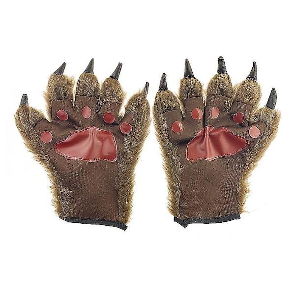 Halloween-koristeet Halloween-hanskat Cosplay-asuun Juhlat Huijausrekvisiitat Plussihanskat